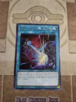 Yugioh Dark Ruler No More RA01-EN060 Platinum Secret Rare 1st Ed NM - Image 1