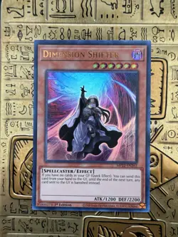Yugioh Dimension Shifter RA01-EN014 Secret Rare 1st Ed NM - Image 1