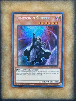 Yugioh Dimension Shifter RA01-EN014 Secret Rare 1st Ed NM - Image 1