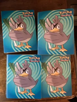 Pokemon tcg Mini Portfolio Binder journey together x4 no packs - Image 1