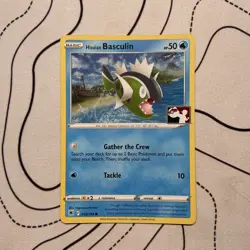 HISUIAN BASCULIN 043/189 HOLO PLAY PRIZE PACK SERIES 3 POKEMON TCG - Image 1