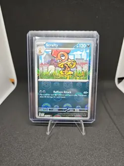 Scrafty (Poke Ball Pattern) 058/086 Sv: White Flare Holo Pokemon TCG - Image 1