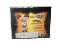 New Sealed Pokemon Shining Fates Mad Party Pins Collection w/ Bunnelby Promo - Image 2