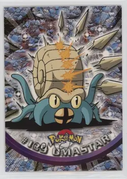 Omastar Italian Topps Pokemon TV Animation Edition Series 3 #139 2000 04qn - Image 1