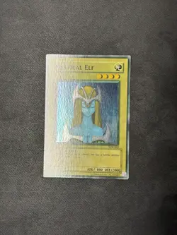 Yugioh! Mystical Elf LOB-062 Wavy & Faded | Misprint - NM - Image 4