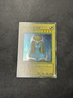 Yugioh! Mystical Elf LOB-062 Wavy & Faded | Misprint - NM - Image 5