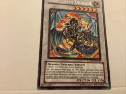 Iron Chain Dragon - CSOC-EN040 - Rare - Unlimited Edition - YuGiOh - Image 2