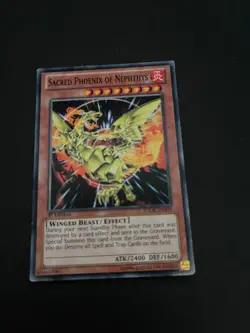 SDOK-EN004 Sacred Phoenix of Nephthys 1st Edition Yugioh Card Trading Card TCG - Image 2