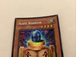YUGIOH SLATE WARRIOR SECRET RARE LIGHT PLAY WC4-003 - Image 5