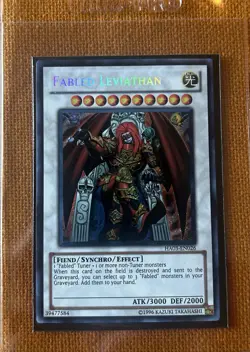 YUGIOH FABLED LEVIATHAN HA03-EN026 SECRET 1ST ED VLP - Image 1
