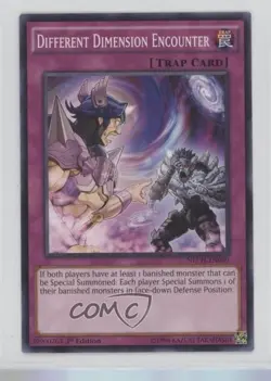 Different Dimension Encounter 1st Ed. YuGiOh The New Challangers #NECH-EN080 1s3 - Image 1