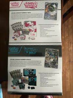 🔥Pokemon TCG Black Bolt & White Flare Elite Trainer Box ETB Set Sealed - Image 2