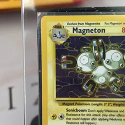 Magneton 11/62 Pokemon Fossil Set 1999 Rare Holo Card - Image 5