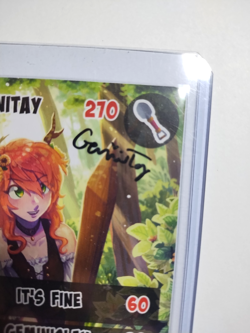 Signed CREO GeminiTay Gem Non-Holo Rare Card Alter Ego Hermitcraft TCG #30 - Image 2
