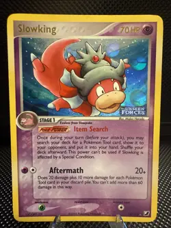 Slowking Reverse Holo 14/115 ex Unseen Forces 2005 MP+ Pokemon Card - Image 1