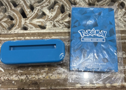 Pokemon Gyarados EX Ultra Pro Magnetic Card Holder with Display Stand Blue NEW - Image 1