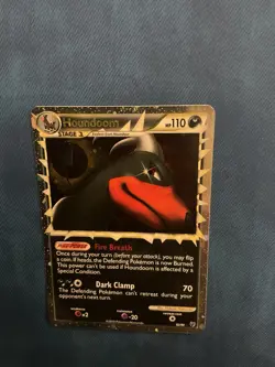 Pokemon TCG Houndoom Prime Undaunted Holo Card 82/90 LP Condition - Image 3