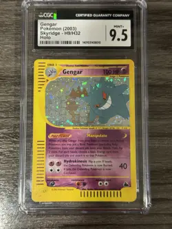 CGC 9.5 Pokemon Gengar Holo H9 2003 Skyridge WOTC Card Mint - Image 2