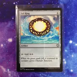 Sol Ring - 0267 - Commander: Outlaws of Thunder Junction - NM-Mint, English MTG - Image 1