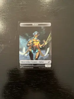 Robot 0010 Tezzeret, Cruel Captain 0011 Emblem X1X NM Edge of Eternities EOE MTG - Image 2