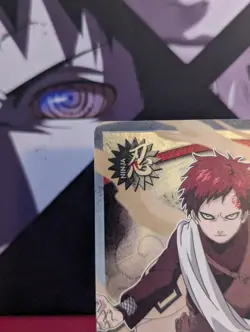 Gaara Of The Desert US070 Super Rare Holo Foil Naruto CCG TCG Card Bandai NM 1 - Image 3
