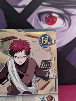 Gaara Of The Desert US070 Super Rare Holo Foil Naruto CCG TCG Card Bandai NM 1 - Image 4
