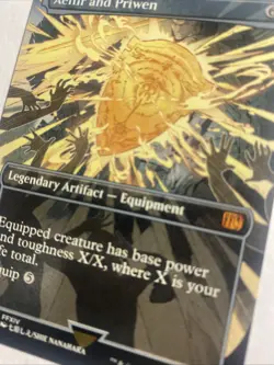 Magic MTG Final Fantasy Aettir and Priwen (Borderless) Regular 0350 NM - Image 2