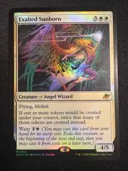 🌈 Exalted Sunborn - FOIL - Edge of Eternities EOE - MTG #0015 - NM - Image 1