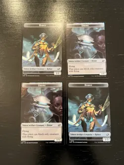 Drone 0003 Robot 0010 Token X4X NM/M Edge of Eternities EOE Magic MTG - Image 1