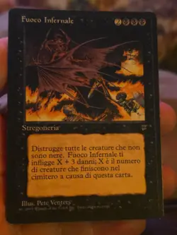 Hellfire NM Italian Legends MTG - Image 1