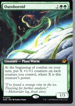 Ouroboroid Extended Art MTG Edge of Eternities NM/M #345 - Image 1