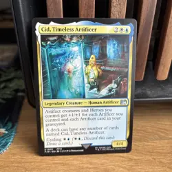 Cid, Timeless Artificer (411) - MTG: Final Fantasy - NM - Image 1