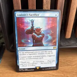 Louisoix's Sacrifice (59) - MTG: Final Fantasy - NM - Image 1