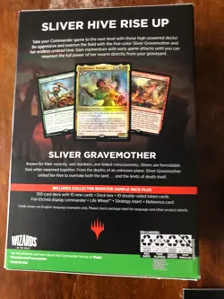 Commander Masters Commander Deck - Sliver Swarm MTG + Sliver Hive, First Sliver 195166216355 - Image 3