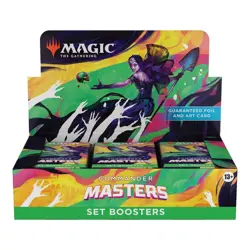MTG Commander Masters Set Booster Box 24 Packs English Factory Sealed Magic CMM - Image 4