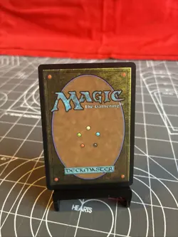 Vintage 1998 MTG Stronghold Horn Of Greed Card NM - Image 2