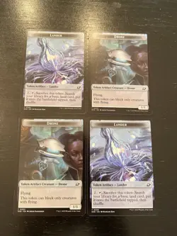 Drone 0003 Lander 0005 Token X4X NM/M Edge of Eternities EOE Magic MTG - Image 1