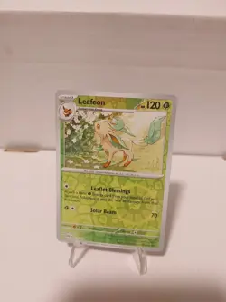 Reverse Holo Leafeon 011/167 Uncommon Twilight Masquerade Pokemon TCG Near Mint - Image 1