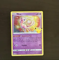 Mew 011/025 Celebrations Holo (English) Pokemon TCG - Image 1