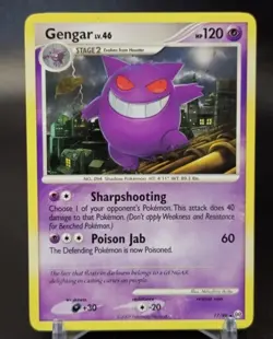 Pokemon Card Gengar Lv.46 Rare Platinum Arceus 17/99 - Image 1