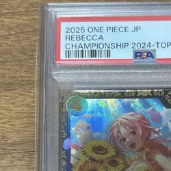 PSA10 ONE PIECE Card REBECCA Championship 2024 Finalist Promo OP05-091 From JP - Image 2