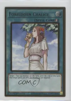 Forbidden Chalice 1st Ed. YuGiOh Gold Series: Maximum Gold #MAGO-EN048 0d08 - Image 1
