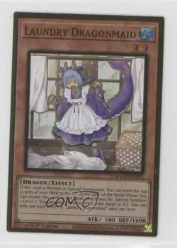 Laundry Dragonmaid 1st Ed. YuGiOh Gold Series: Maximum Gold #MAGO-EN021 1d4 - Image 1