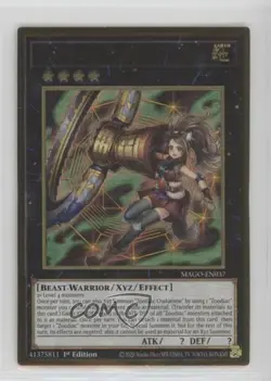 Zoodiac Chakanine 1st Ed. YuGiOh Gold Series: Maximum Gold #MAGO-EN037 2o7 - Image 1