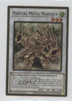 Martial Metal Marcher 1st Ed. YuGiOh Gold Series: Maximum Gold #MAGO-EN030 0t0 - Image 1