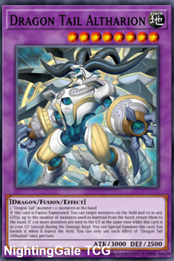 Yugioh! JUSH-EN006 “Dracotail Arthalion” Collector’s Rare PREORDER - Image 1