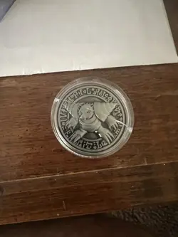 Neo Spacing Grand Mole Silver Coin Yugioh - Image 1