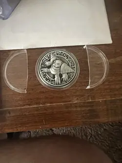 Neo Spacing Grand Mole Silver Coin Yugioh - Image 3