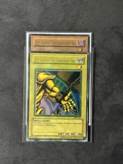 Yugioh! Exodia Left Arm Of The Forbidden One LOB-123 | Faded Misprint - NM/VLP - Image 3