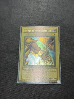 Yugioh! Exodia Left Arm Of The Forbidden One LOB-123 | Faded Misprint - NM/VLP - Image 5